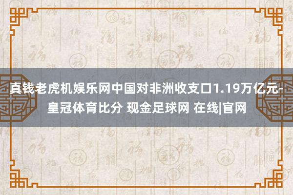 真钱老虎机娱乐网中国对非洲收支口1.19万亿元-皇冠体育比分 现金足球网 在线|官网